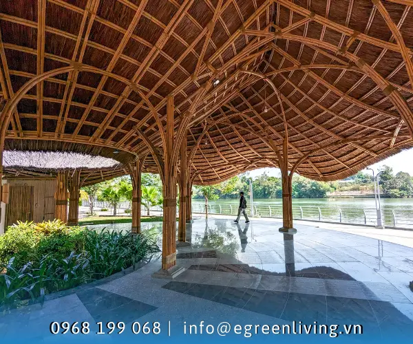 Nhà tre đẹp Tạo dựng không gian sống gần gũi với thiên nhiên