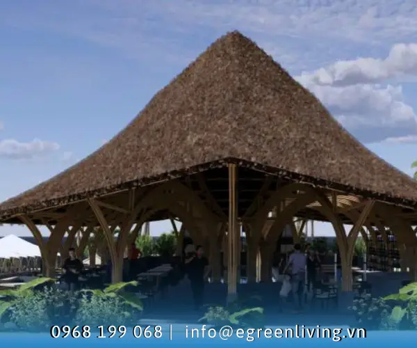 Kinh nghiệm chọn đơn vị thi công nhà tre trúc uy tín