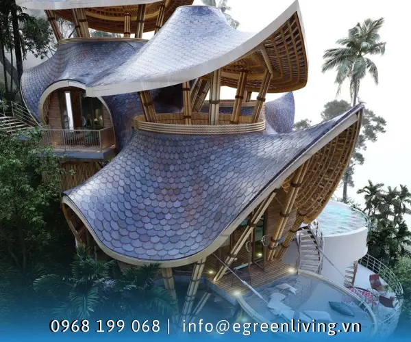 Mẫu Thiết Kế Nhà Vườn Bằng Tre Hướng Đi Cho Cuộc Sống Xanh