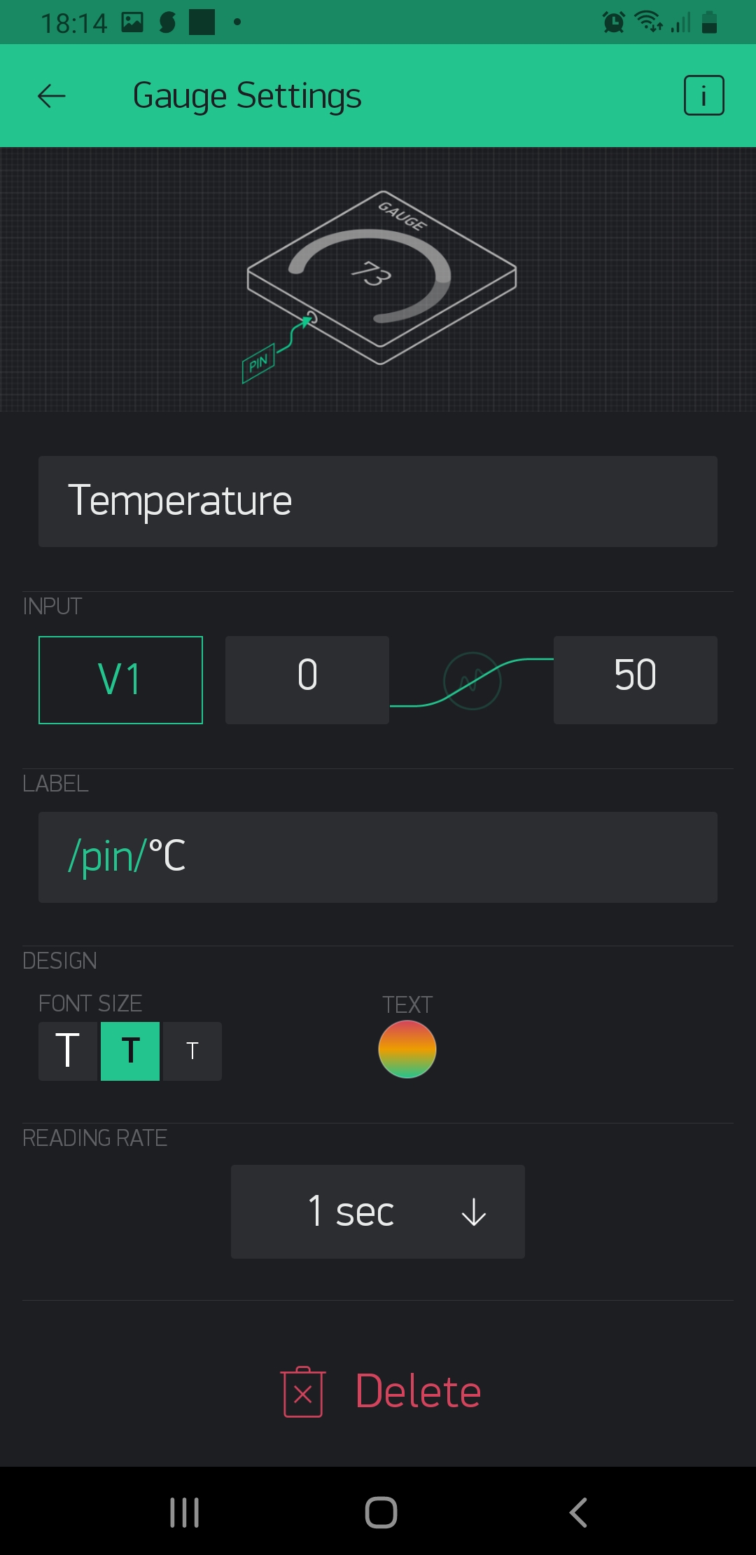 Temperature Gauge