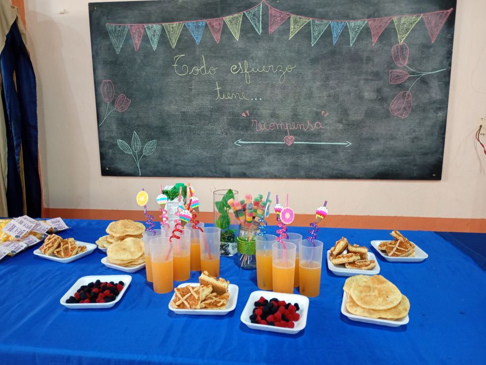 Una merienda para reconocer el esfuerzo