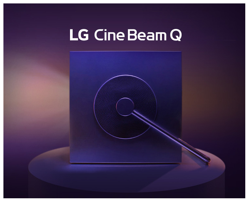 Cinema em qualquer lugar com LG CineBeam Q