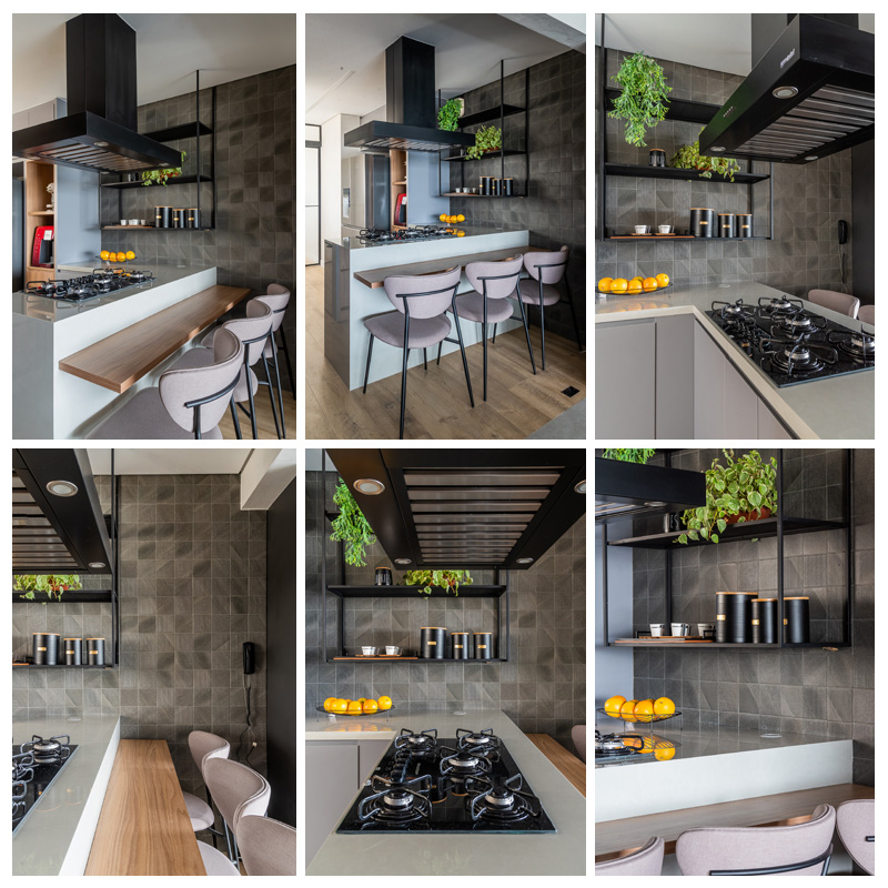 Mari Milani integra cozinha e cria espaço moderno / Fotografia Erika Urbino