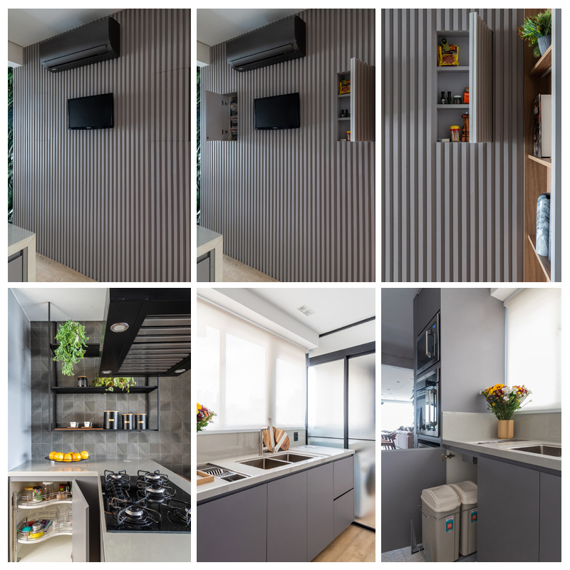 Mari Milani integra cozinha e cria espaço moderno / Fotografia Erika Urbino