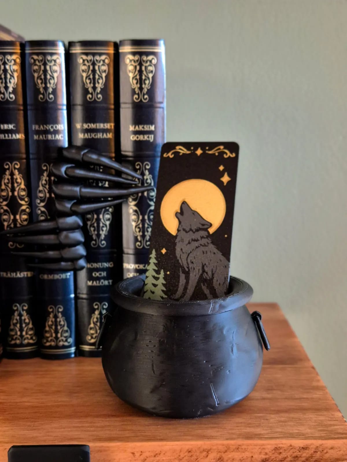 Cauldron Bookmark Holder / Tea Light, gallery image 2