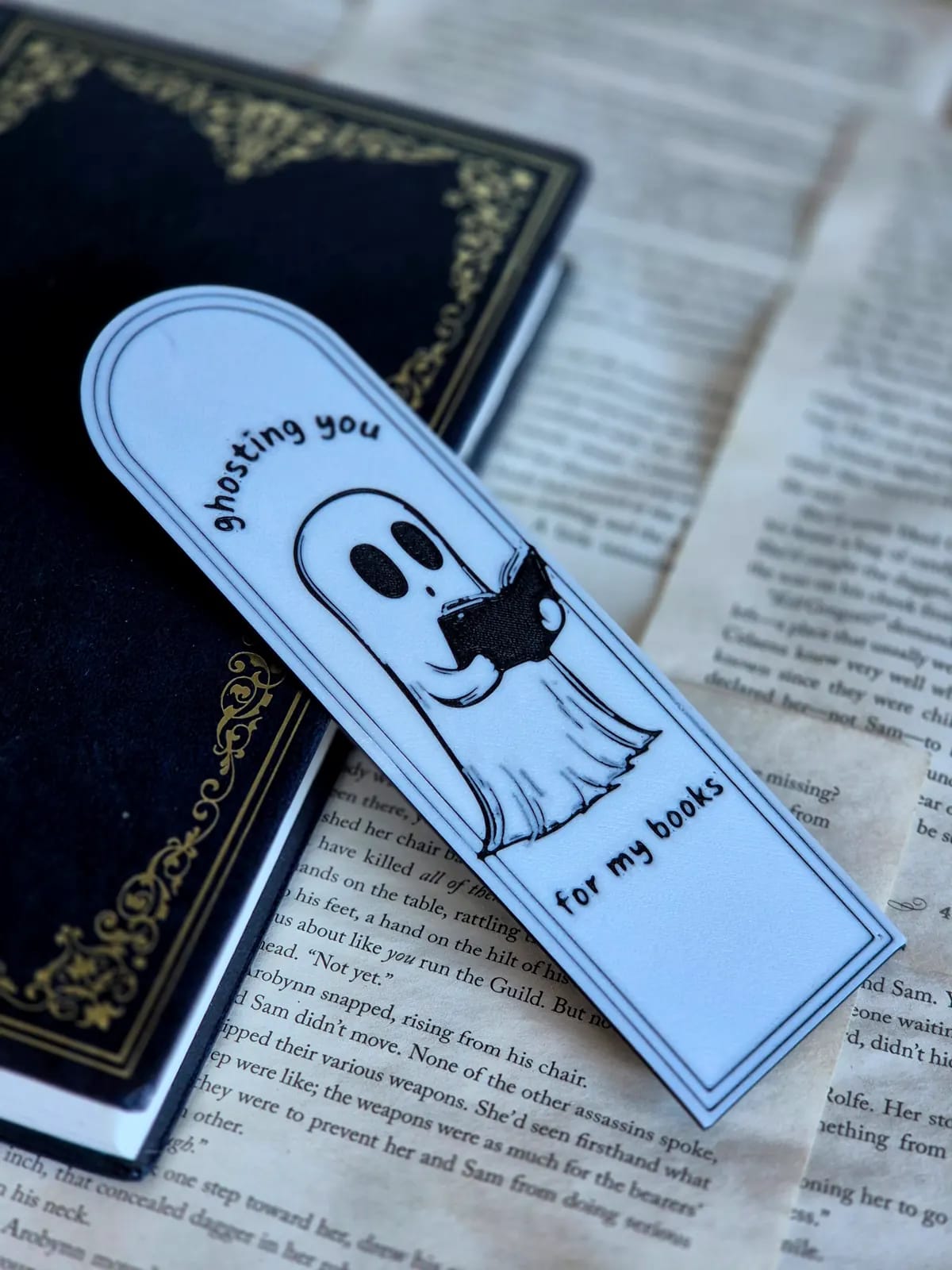 Cute Ghost Bookmark, gallery image 3