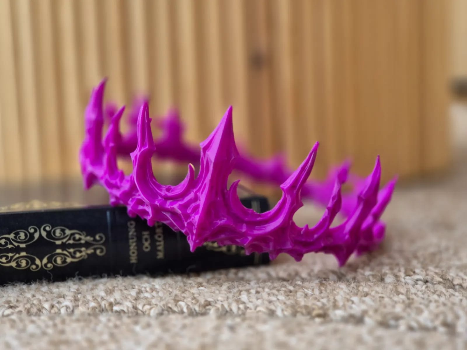 DCC Enchanted Crown of the Sepsis W**** — 3D printed model photographed in studio