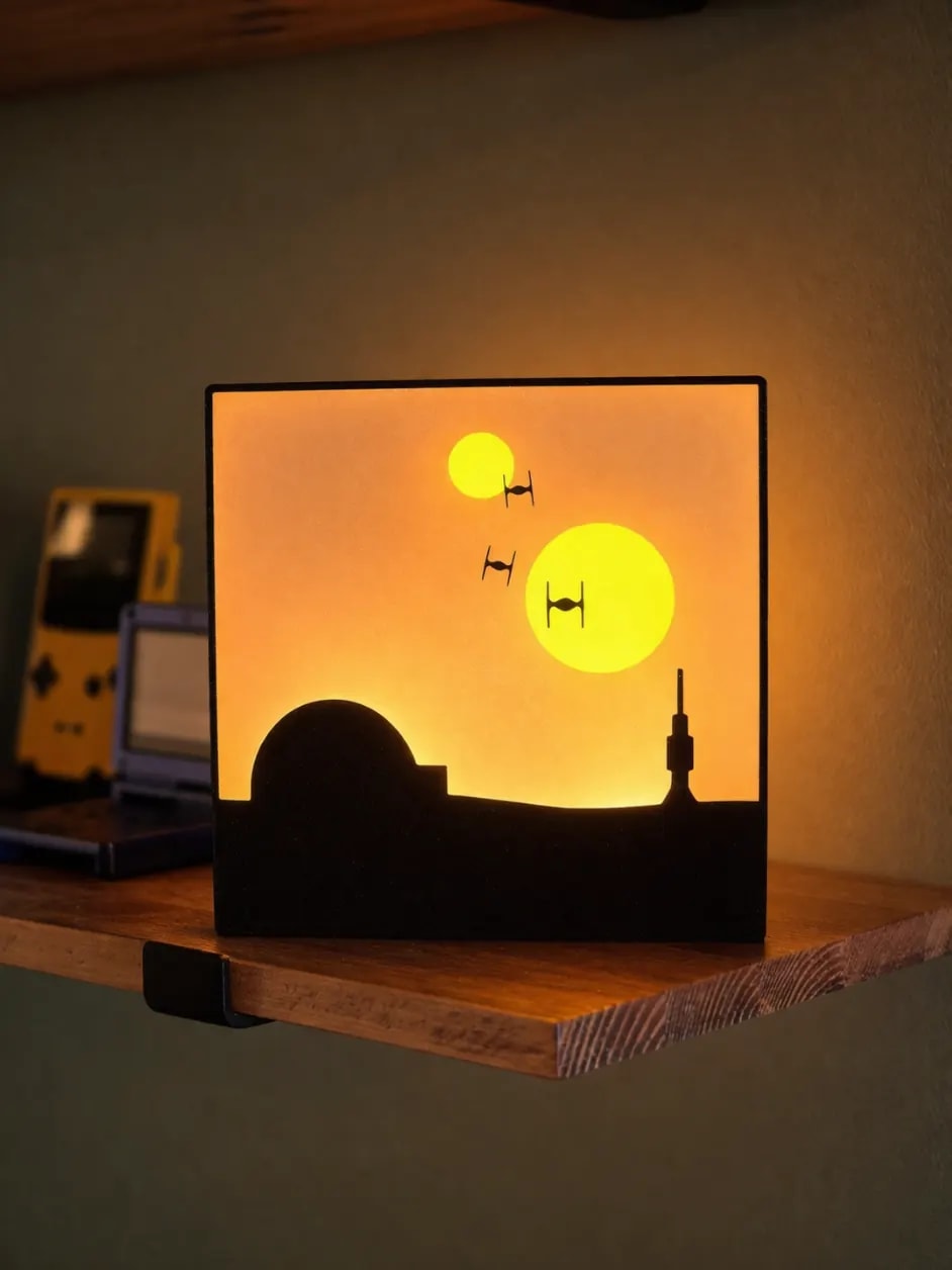 Desert Planet Lightbox Lamp, gallery image 4