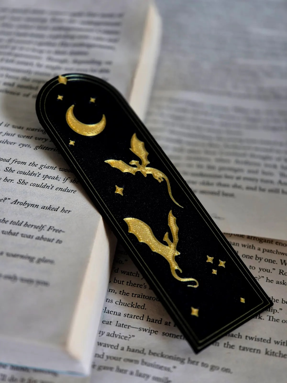 Dragon Bookmark Fourth Wing Fantasy, gallery image 5