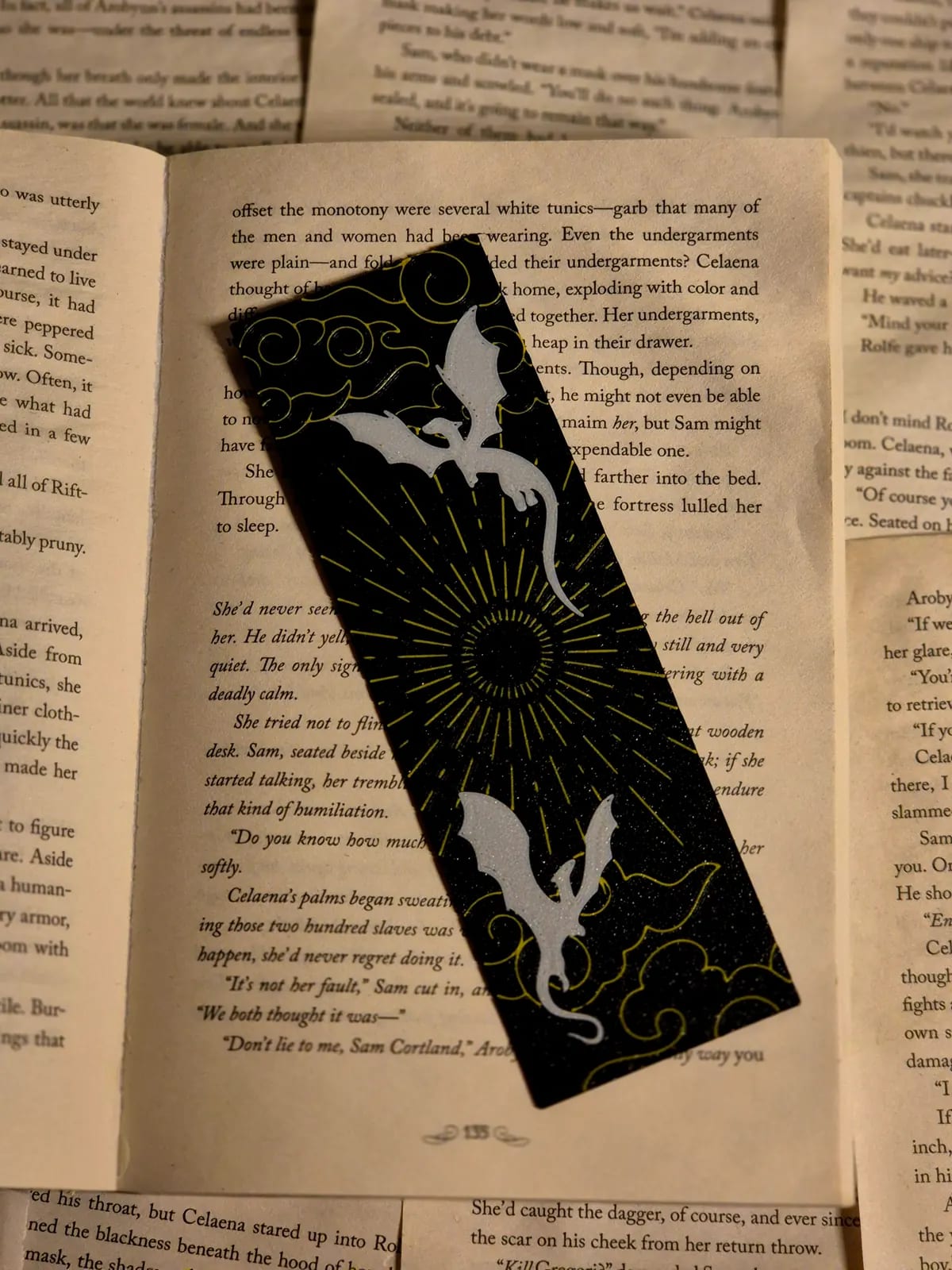 Dragon Bookmark Fourth Wing, gallery image 2