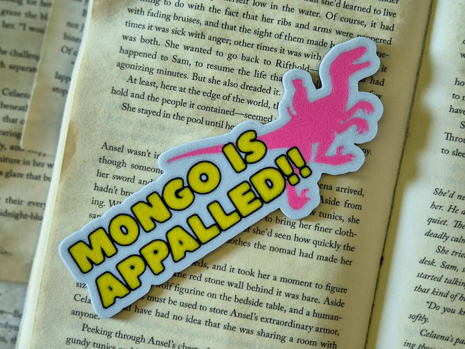 Dungeon Crawler Carl Bookmark Mongo