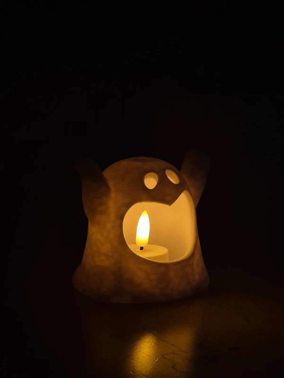 Ghost Halloween Tea Light Decor, gallery image 4