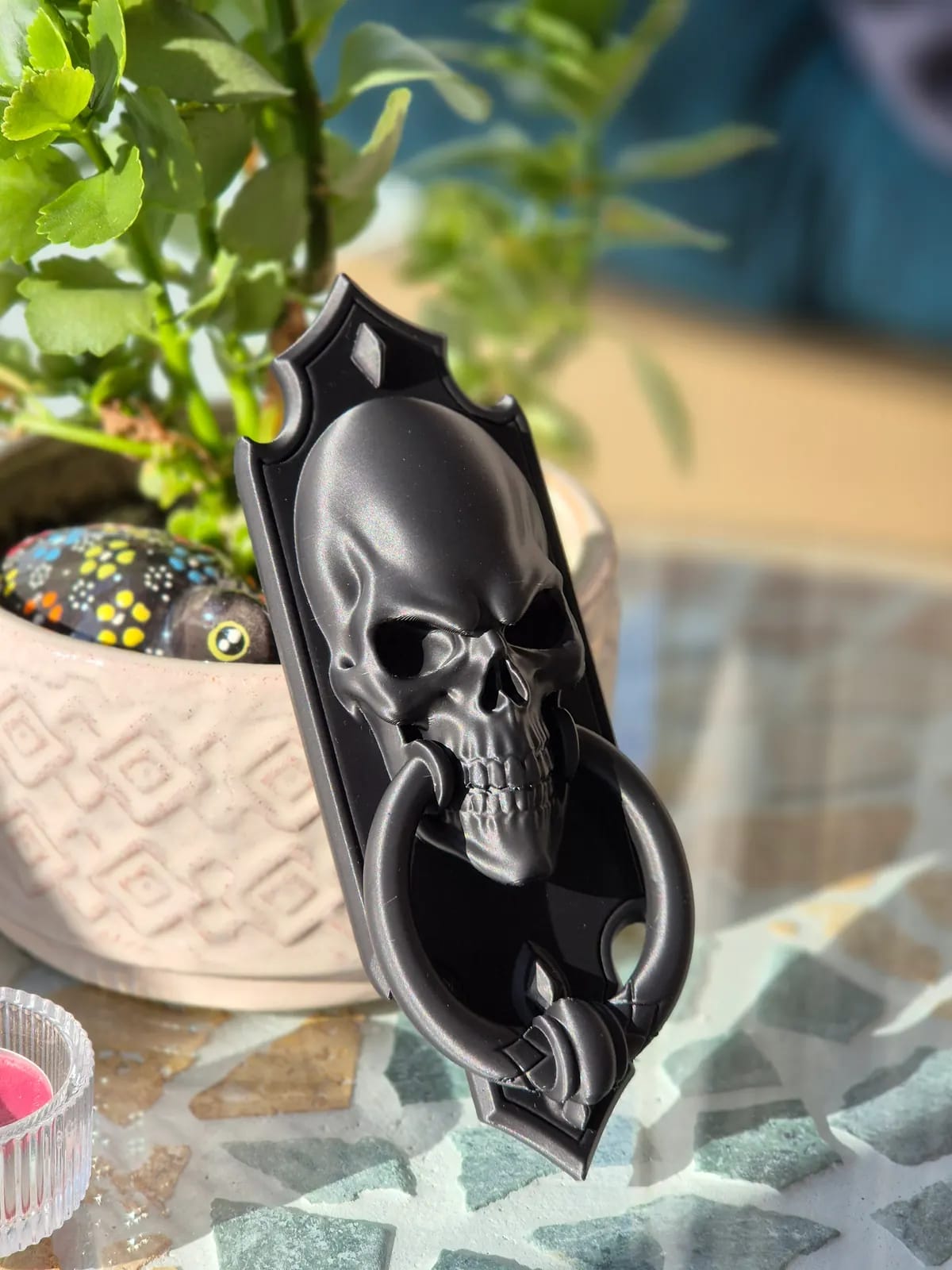 Halloween Decor Skull | Mort Throne of Glass, gallery image 4