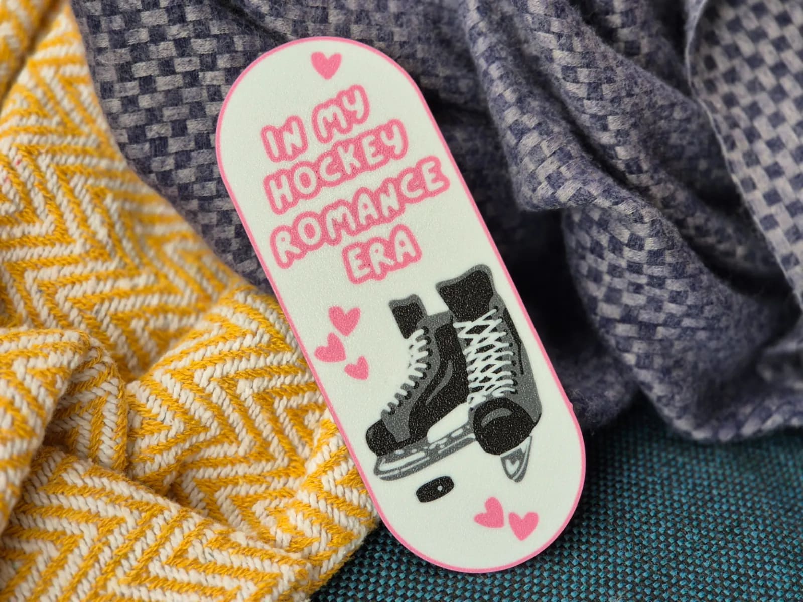 Hockey Romance Bookmark