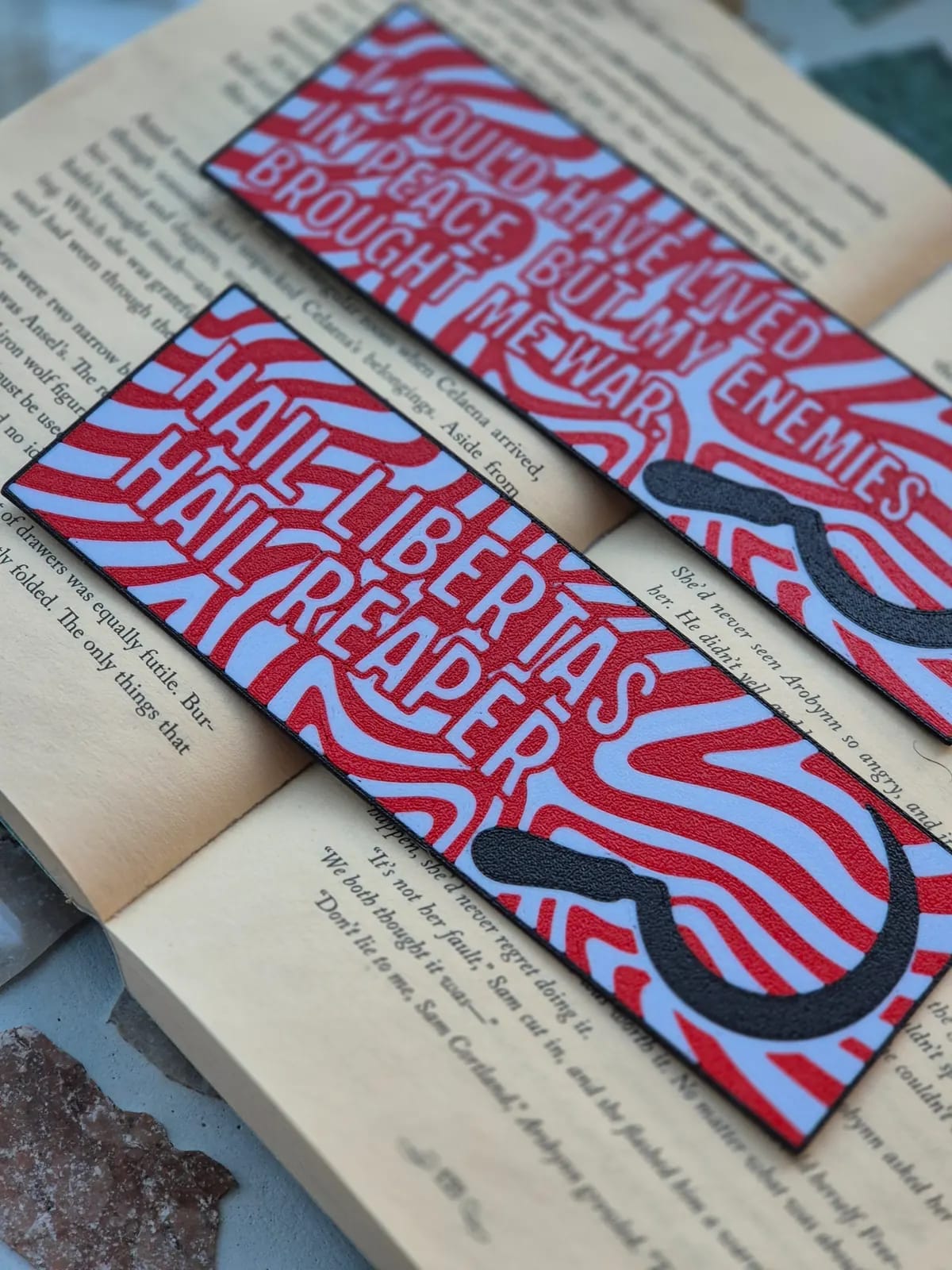 Red Rising Inspired Bookmark, gallery image 2