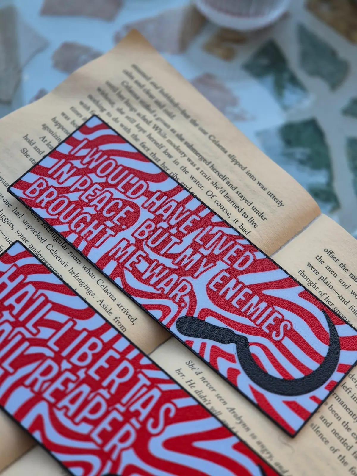 Red Rising Inspired Bookmark, gallery image 3