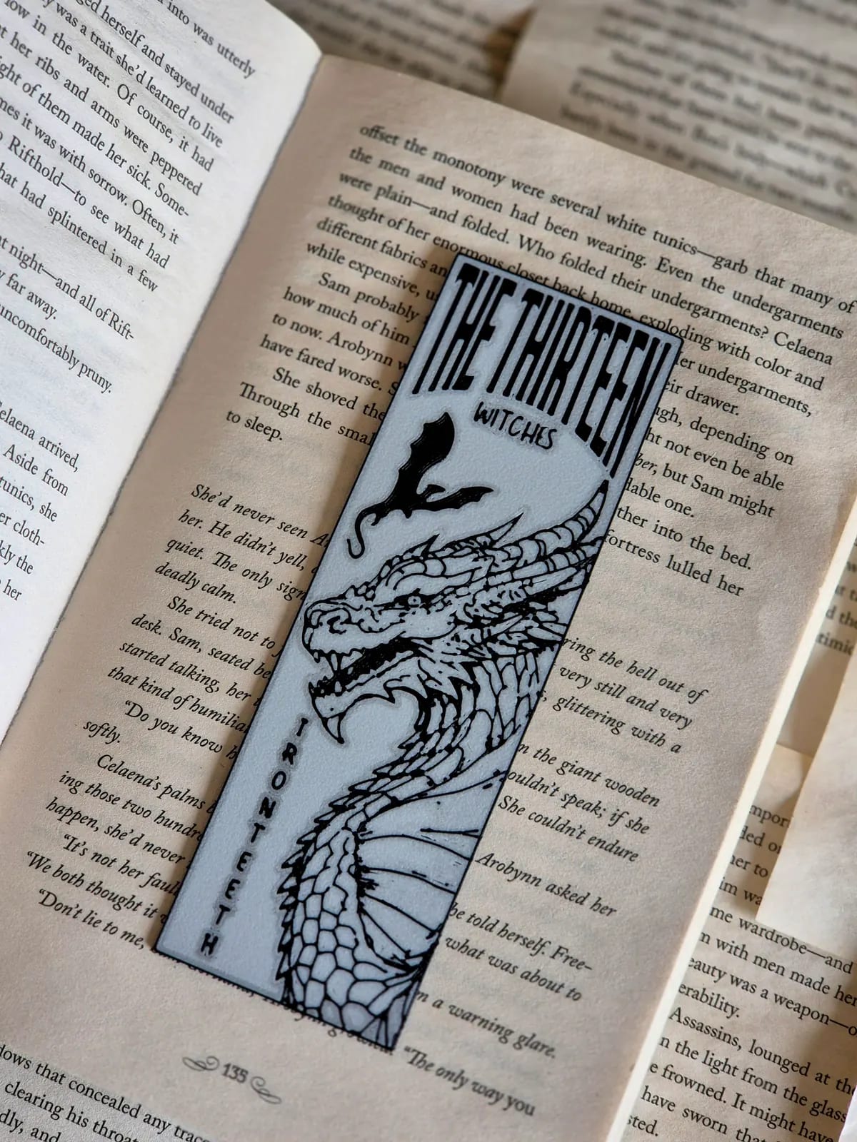 Throne of Glass Bookmark Dragon, gallery image 2