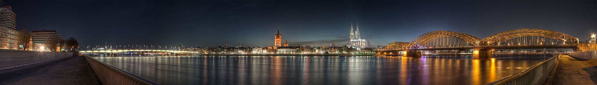 old town at dusk