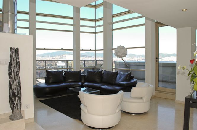 Marina Towers 4-room duplex penthouse for rent - Raz Luxury Real Estate - Luxury Duplex Penthouse