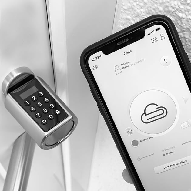 NENOKI Smartlock mit drei Steuerungsmöglichkeiten