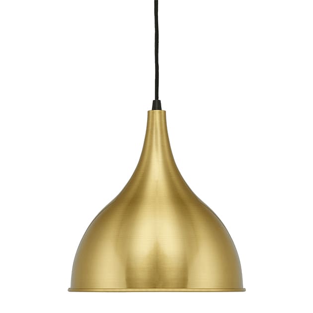 Stilvolle Pendelleuchte Silhuet aus Messing von Fritz Hansen