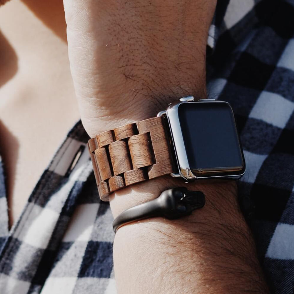 EcoStrap Holzband für Apple Watch