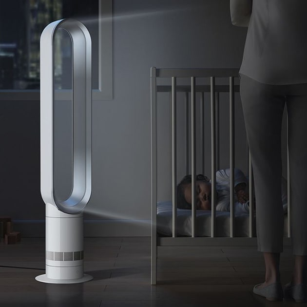 Dyson Cool AM07 Turmventilator – Energieeffizienter Ventilator mit Sleep-Timer Funktion