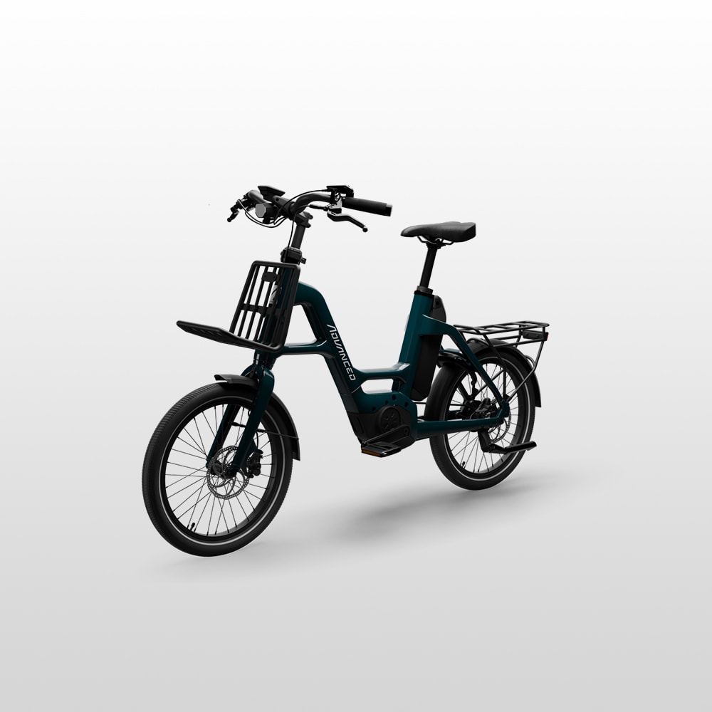 E-Bike URBAN Easy Compact von Advanced – filigran, platzsparend, kraftvoll und modern