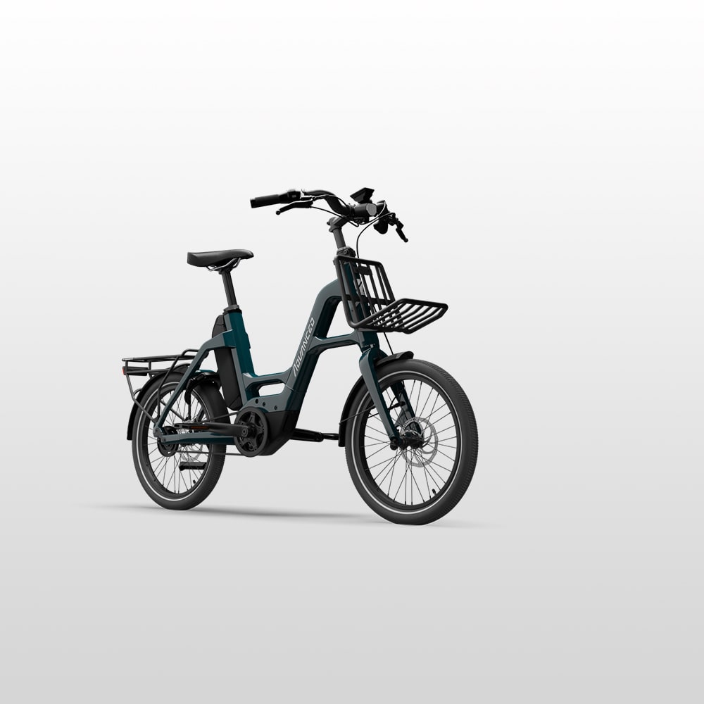 E-Bike URBAN Easy Compact von Advanced – filigran, platzsparend, kraftvoll und modern