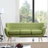 Picture of Sixties 3 Seater Sofa - Seagrass Green