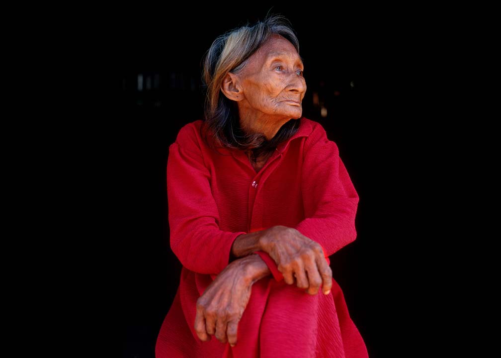 anciana Uitoto anciana Uitoto