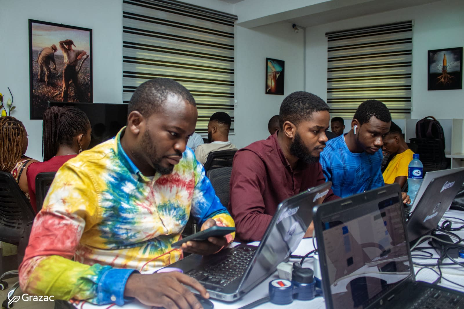 Digital skills training in a TIYE community