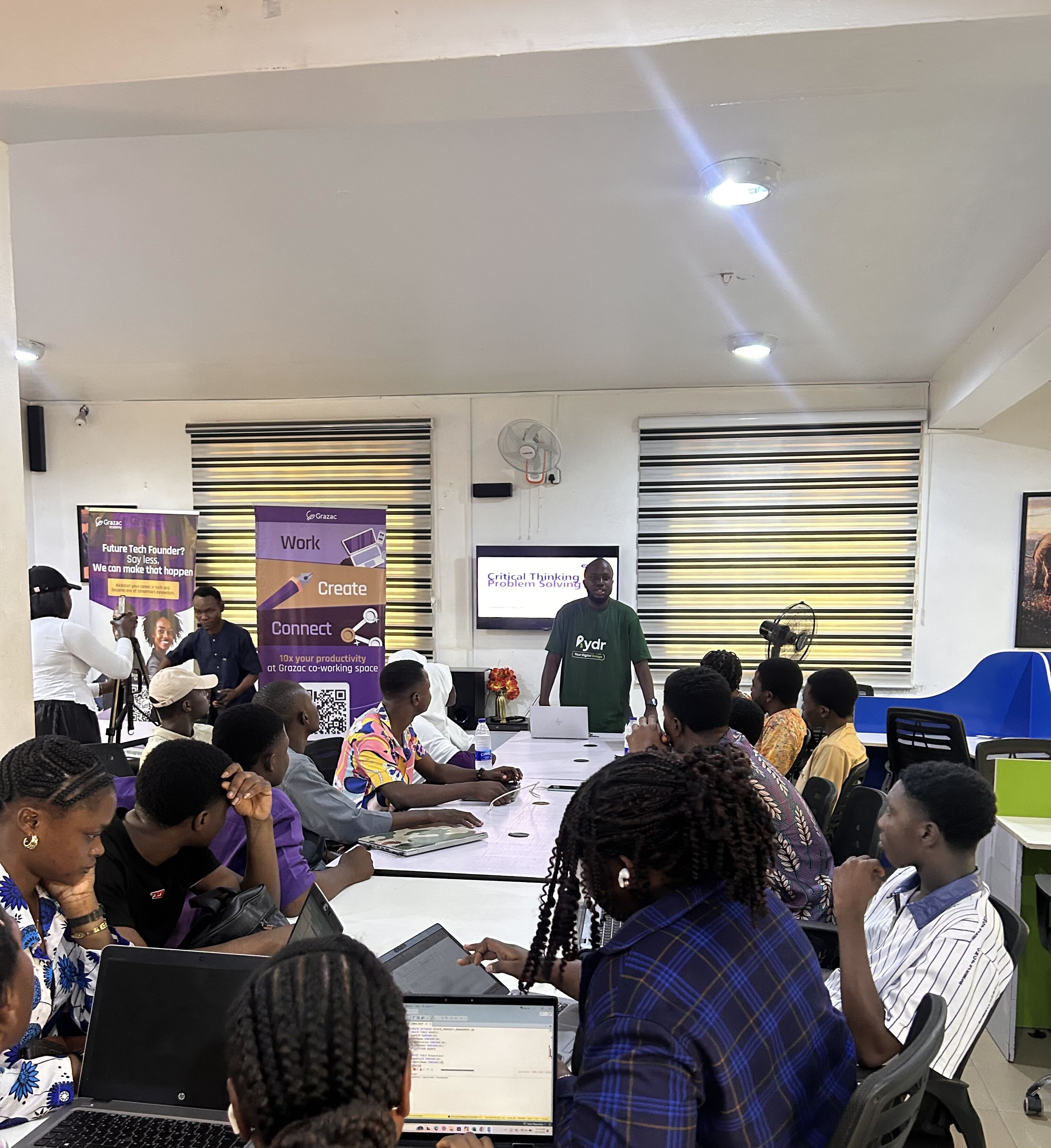 TIYE community learning session