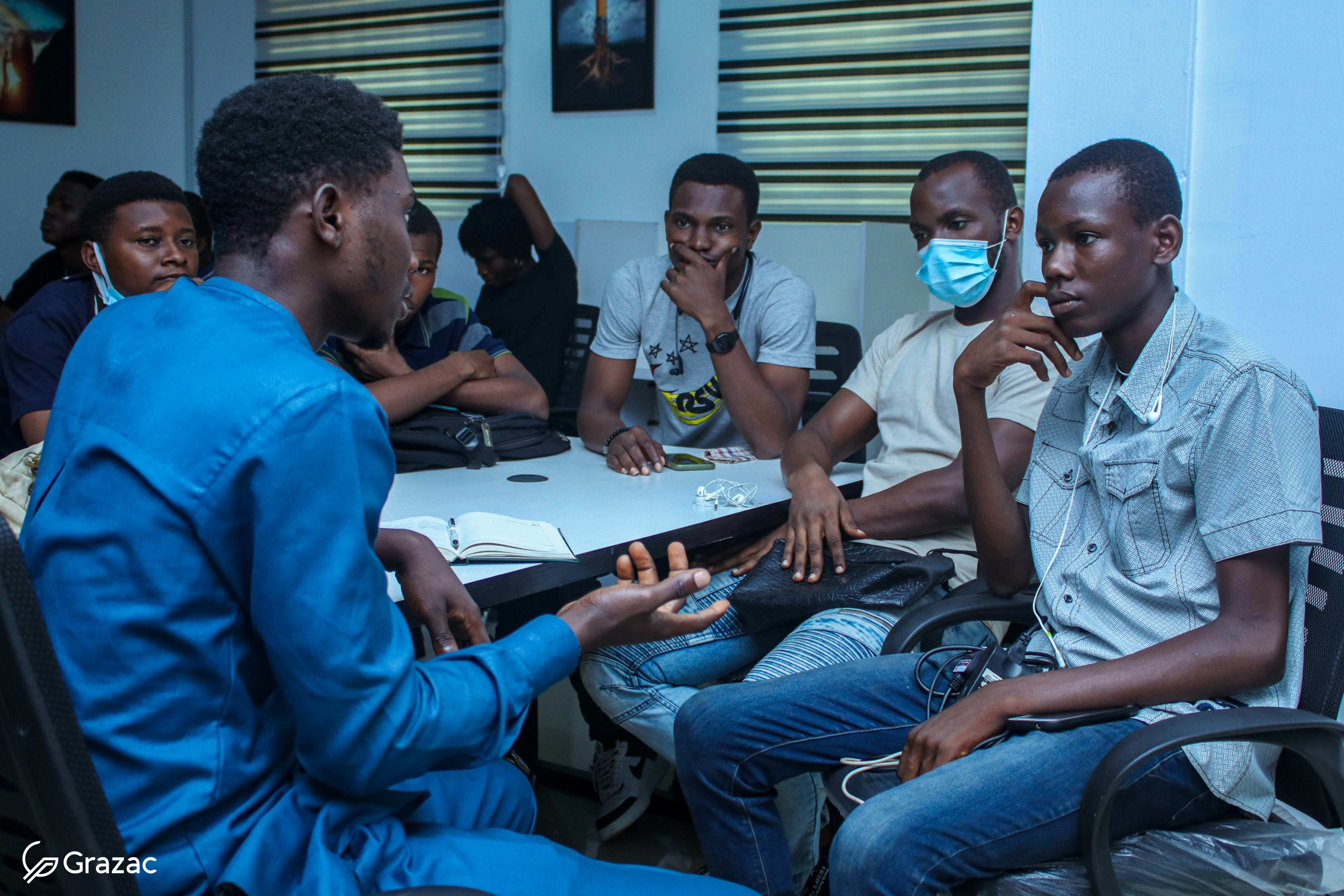 Digital skills mentorship session