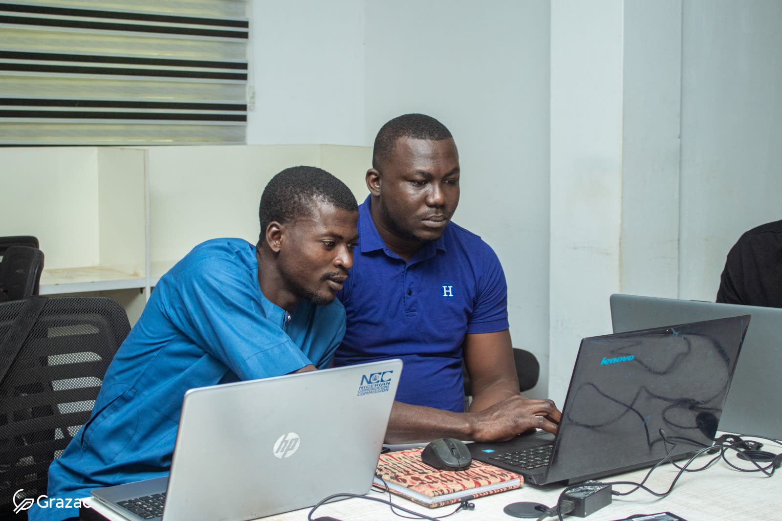 TIYE participants learning together