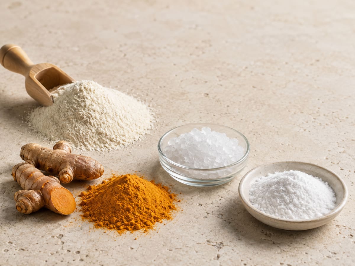 One scoop and the seven ingredients