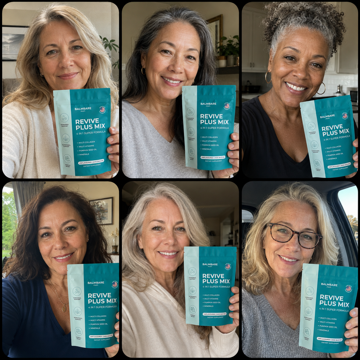 Women holding Revive Mix