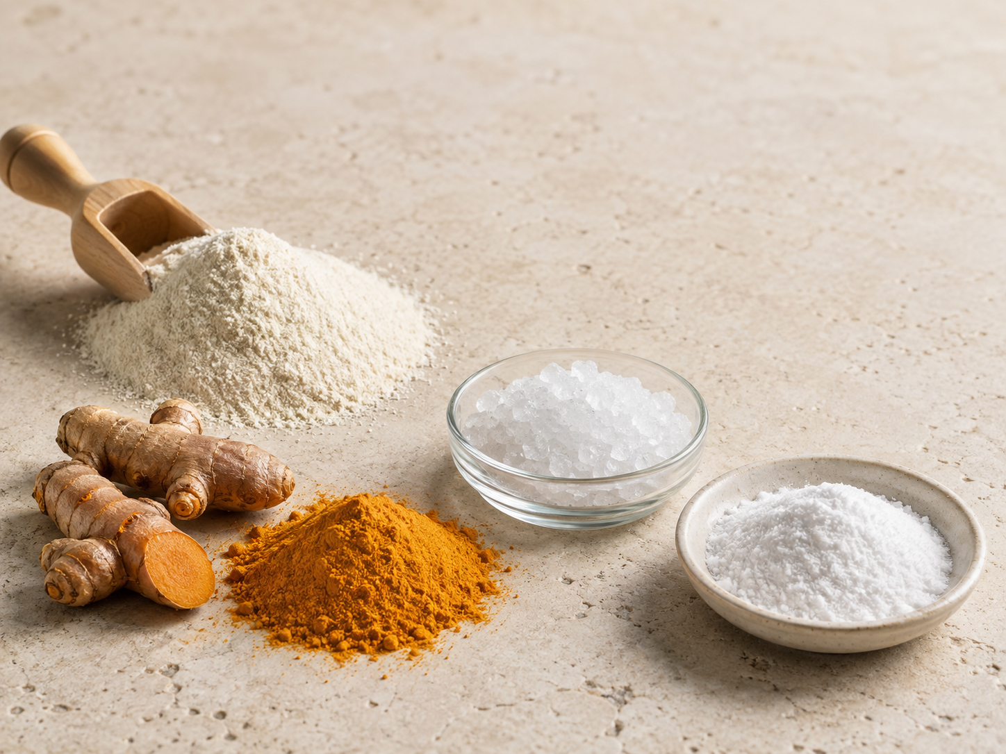 One scoop and the seven ingredients