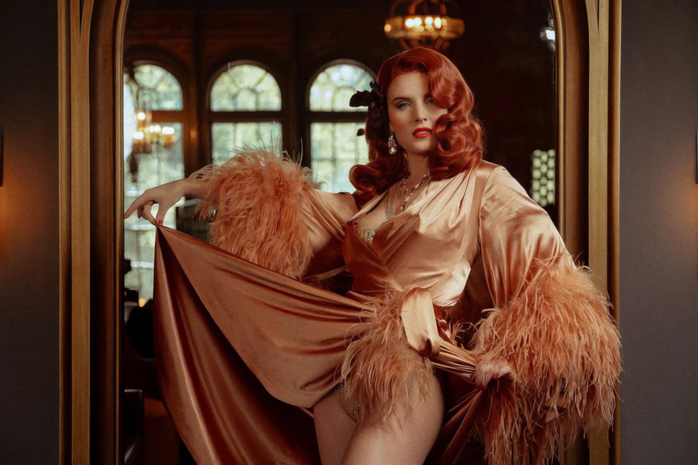 Rebel Rose as the Lion