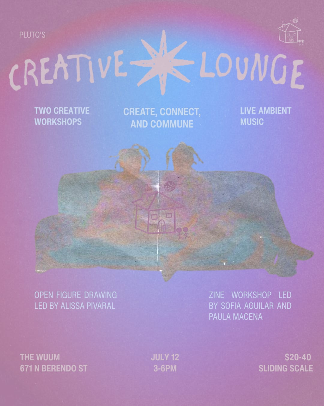 Creative Lounge: Figure Drawing, Writing & Live Music