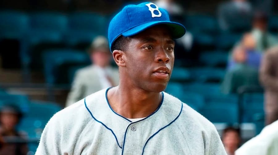 42: The Jackie Robinson Story by Chadwick Boseman