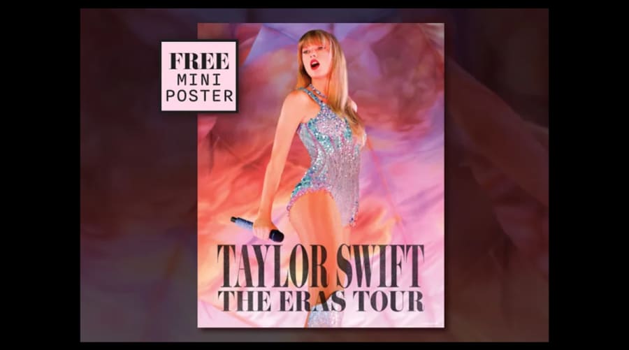 Taylor Swift The Eras Tour AMC Merch Cup (Regular Size) - (NEW