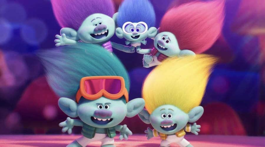 DreamWorks Trolls Band Together Guy Diamond Small Doll with Tiny