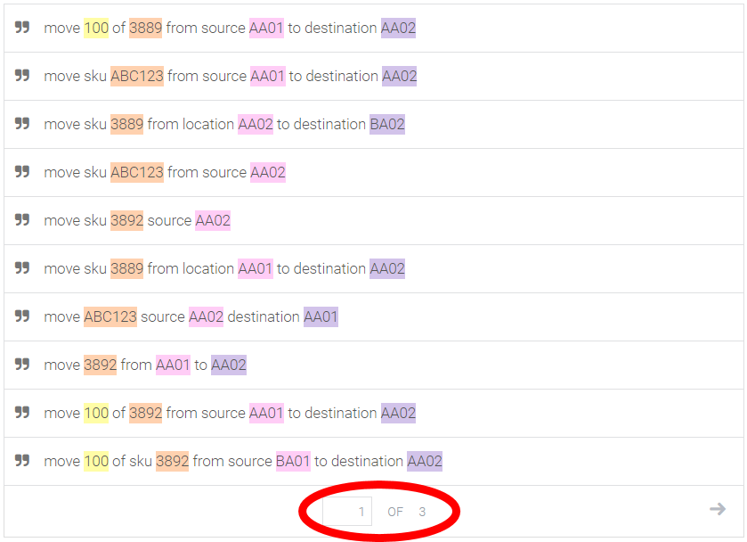 Dialogflow Highlighting Entities