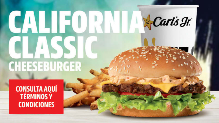 California Classic Combo 89 Carls Jr ® México