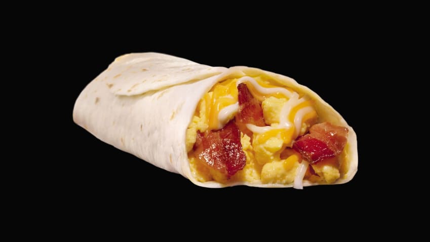 Bacon & Egg Burrito