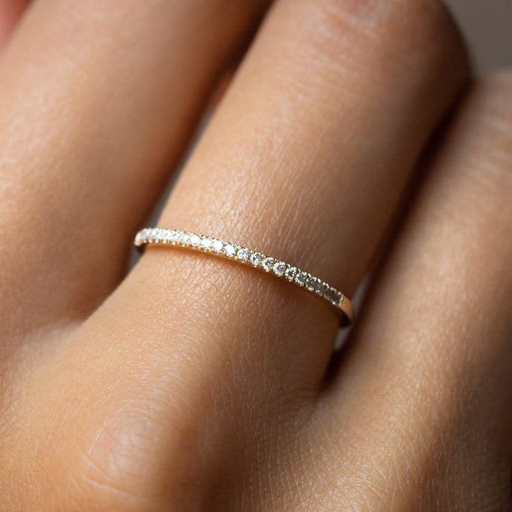 Eternity Full Band White Gold - Image 3