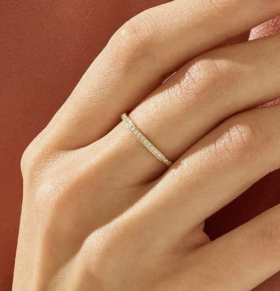 Eternity Full Band White Gold - Image 4