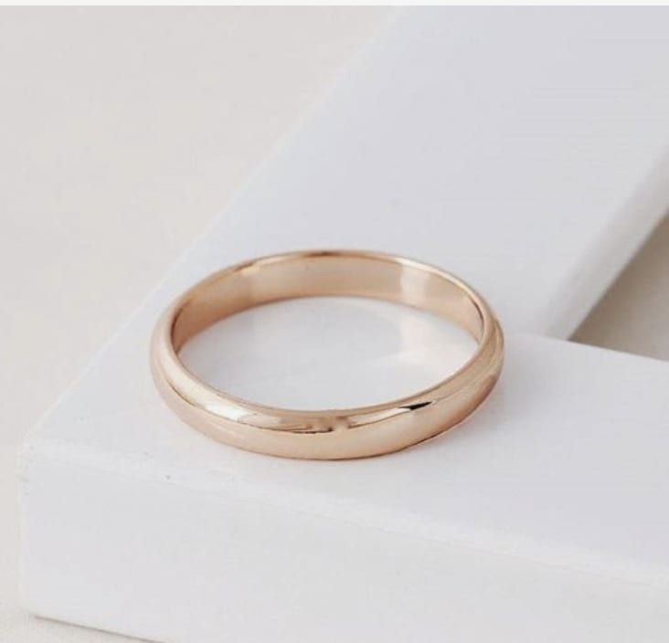 Plain Band Yellow Gold - Image 2