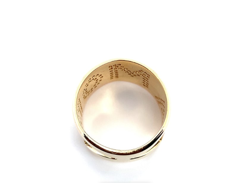 Pasquale Bruni Amore cocktail ring 18k yellow gold - Image 7